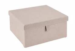 CASA LINOLUX Panier De Rangement Gris Clair
