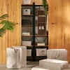 CASA LINOLUX Panier à Linge Beige