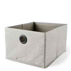 CASA LINOLUX Sac De Rangement XL Avec Fermeture éclair Beige