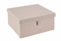 CASA LINOLUX Sac De Rangement XL Avec Fermeture éclair Beige