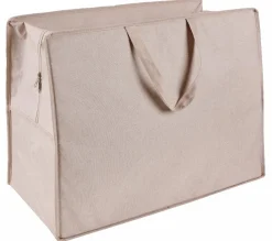 CASA LINOLUX Système De Rangement 4 Compartiments Beige