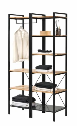 CASA LINOLUX Système De Rangement 4 Compartiments Beige