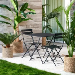 CASA LOIC Chaise Noir