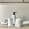 CASA LUNA Boîte à Coton Avec Couvercle Blanc