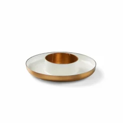 CASA LUZ Support Bougie Chauffe-plat Vert