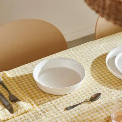 CASA MAREA Assiette Creuse Blanc