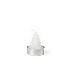 CASA MINNY Bougies Chauffe-plat Blanc