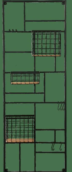 CASA MODULAR Étagère Murale Noir