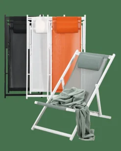 CASA MONTEREY Chaise Pliante Blanc