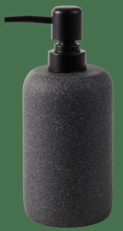 CASA MOON Distributeur De Savon Noir, Gris Foncé