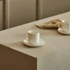 CASA MOON Tasse Et Soucoupe Expresso 9 CL Blanc