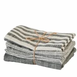 CASA MULTI Chiffon Microfibre Set De 3 Kaki