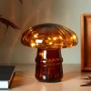 CASA MUSHRO Lampe Déco Brun