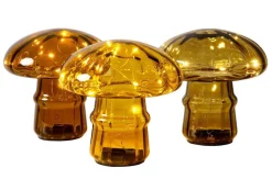 CASA MUSHRO Lampe Déco Brun