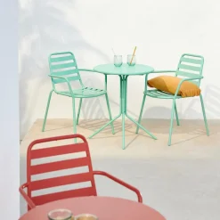 CASA OLAV Table Bistrot Aqua