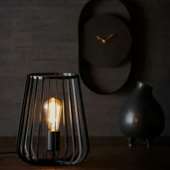 CASA ORION Lampe De Table Noir