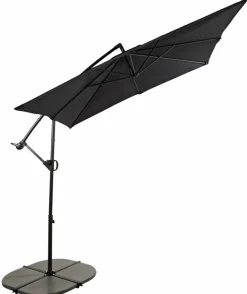 CASA PARMA Dalle Remplissable Set De 2 Gris