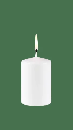 CASA PURE Bougie Cylindrique Blanc