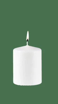 CASA PURE Bougie Cylindrique Blanc