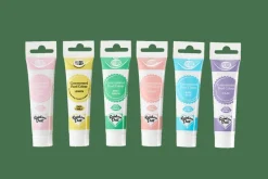 CASA RAINBOWDUST 6 Gels Colorants Pâte à Sucre Couleurs Pastel Diverses Couleurs