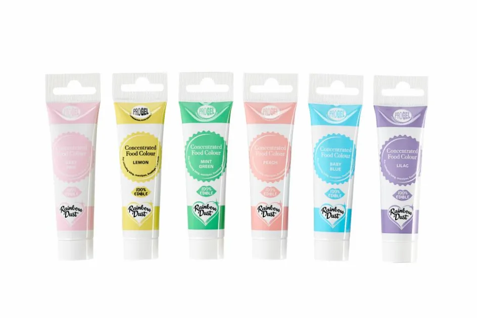 CASA RAINBOWDUST Colorant En Gel Pour Pâte à Sucre Noir
