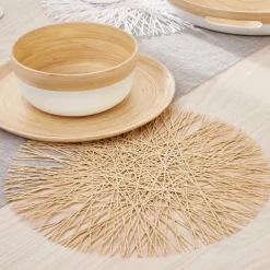 CASA RAMI Set De Table Naturel