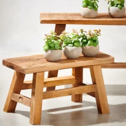 CASA RECYCLE Table à Plantes Naturel
