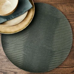 CASA SERPA Set De Table Vert