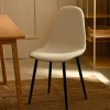 CASA SILKE Chaise De Salle à Manger Bouclette