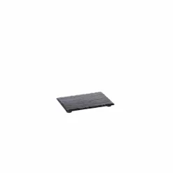 CASA SLATE Assiette Noir