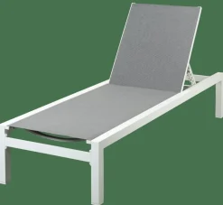 CASA SYDNEY Chaise Longue Blanc