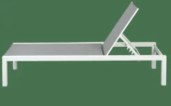 CASA SYDNEY Chaise Longue Blanc
