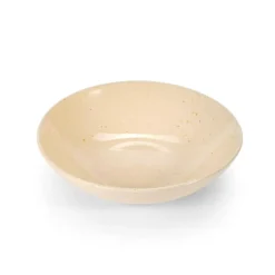 CASA TERRA Assiette Creuse Beige