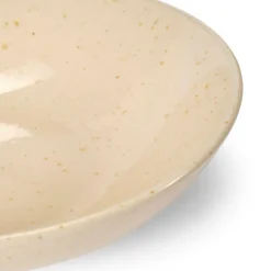 CASA TERRA Assiette Creuse Beige