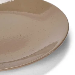 CASA TERRA Assiette Taupe