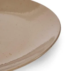 CASA TERRA Assiette Taupe