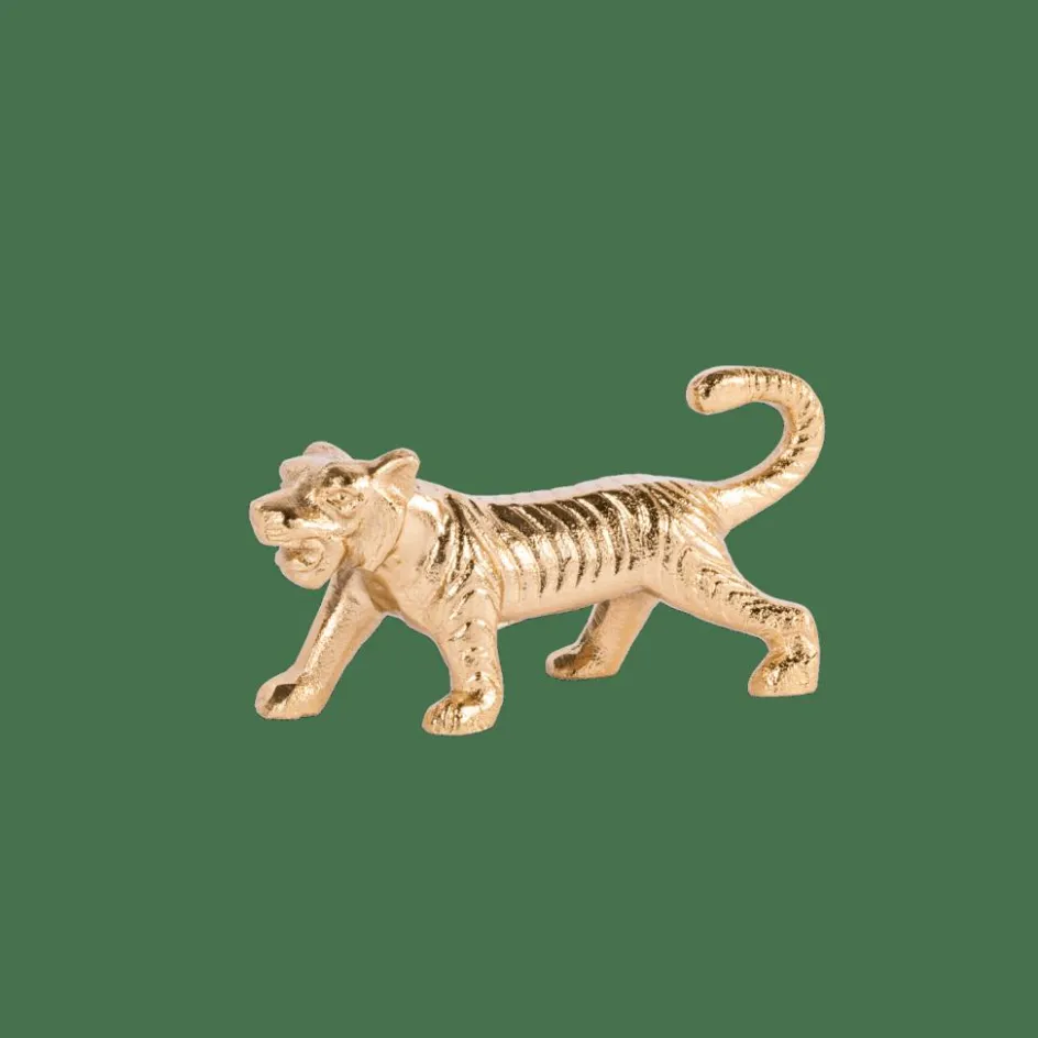 CASA TIGER Tigre Décoratif Doré