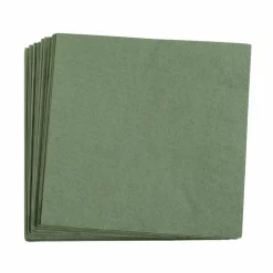 CASA UNI Set De 20 Serviettes Bleu Foncé