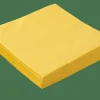 CASA UNI Set De 20 Serviettes Ocre