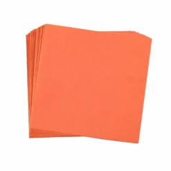 CASA UNI Set De 20 Serviettes Rouge