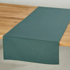 CASA UNILINE Chemin De Table Vert Foncé