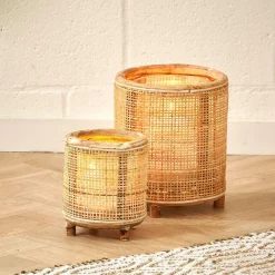 CASA WEBBING Lanterne Naturel