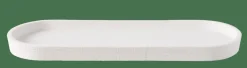 CASA WHITE ELEGANCE Plat Blanc