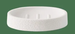 CASA WHITE ELEGANCE Porte-savon Blanc