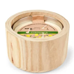 CASA WOOD Recharge Bougie De Jardin
