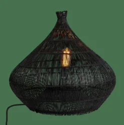 CASA ZALOU Lampe De Table Noir