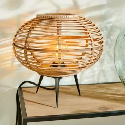 CASA ZANZI Lampe De Table E27 Naturel